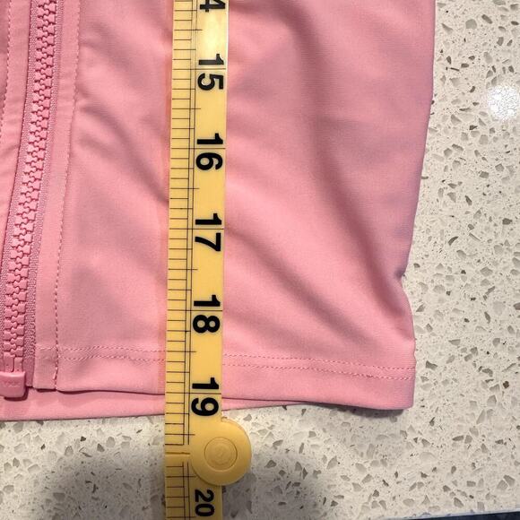Rip Curl Girls Rash Guard UPF 50 Size 8 XS Long Sleeve Surf Swim Shirt Pink - Picture 7 of 8
